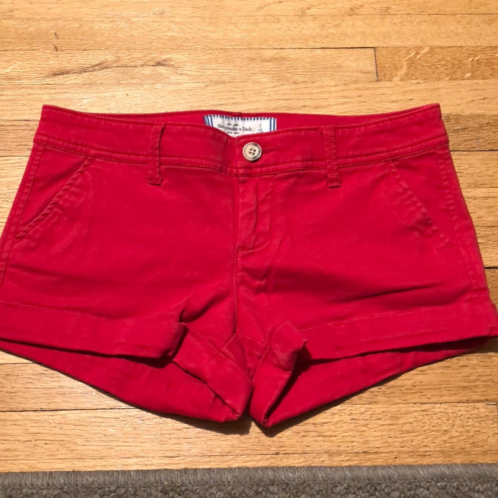 Red shorts